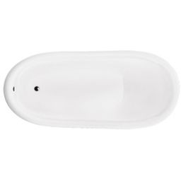 Besco Otylia wanna wolnostojąca 168,5x76 cm owalna biała #WKO-170W+B