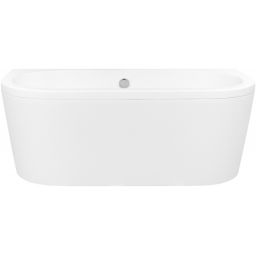 Besco Volya wanna przyścienna 170x75 cm owalna biała #WKV-170-WS