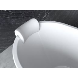 Besco Milo zagłówek do wanny biały ZWML