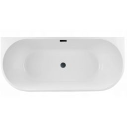 Balneo Viva wanna przyścienna 160x75 cm owalna biała J0101030102-2