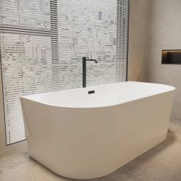 Balneo Viva wanna przyścienna 160x75 cm owalna biała J0101030102-2