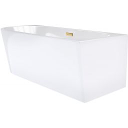 Corsan Intero wanna narożna 170x73 cm prawa biały połysk/złoty E-230XLNPGL