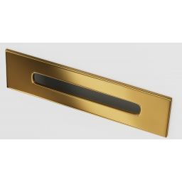 Corsan Intero wanna narożna 170x73 cm prawa biały połysk/złoty E-230XLNPGL