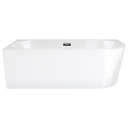 Corsan Intero wanna narożna 160x74 cm owalna biała E230LLGM