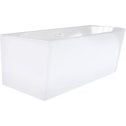 Corsan Intero wanna przyścienna 160x74 cm owalna biała E240LLWH