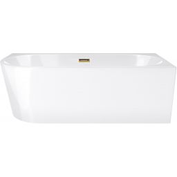 Corsan Intero wanna narożna 170x80 cm owalna biała E240XLPGL