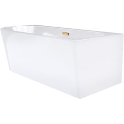 Corsan Intero wanna narożna 170x80 cm owalna biała E240XLPGL