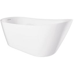 Corsan Estella II Slim wanna wolnostojąca 170x74 cm owalna biała V038XLWH