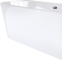 Corsan Intero wanna narożna 160x75 cm prawa chrom/biały połysk E-230LNPCH