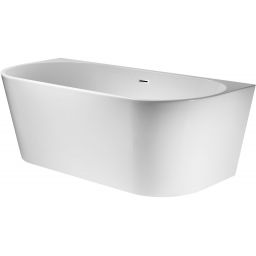 Corsan Mono wanna wolnostojąca 160x75 cm przyścienna biała E-029L