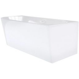 Corsan Intero wanna przyścienna 170x73 cm owalna biała E230XLPWH