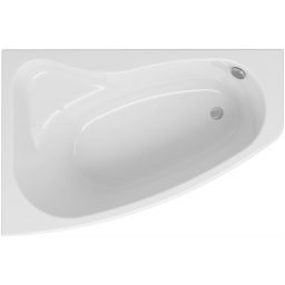 Cersanit Sicilia wanna narożna 160x100 cm lewa biała S301-036