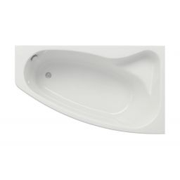 Cersanit Sicilia wanna narożna 170x100 cm prawa biała S301-098