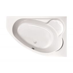 Cersanit Kaliope wanna narożna 170x110 cm prawa biała S301-115