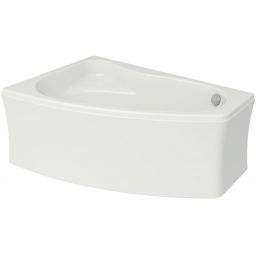 Cersanit Sicilia wanna narożna 160x100 cm lewa biała S301-036