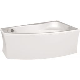 Cersanit Sicilia wanna narożna 160x100 cm prawa biała S301-037