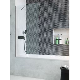 Radaway Modo New PNJ II parawan nawannowy 60 cm czarny mat/szkło przezroczyste 10006060-54-01