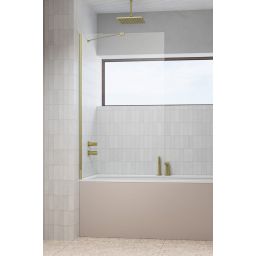 Radaway Modo New Brushed Gold PNJ II parawan nawannowy 80 cm złoty szczotkowany/szkło przezroczyste 10006080-99-01