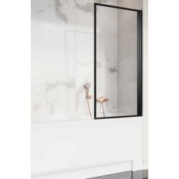 Radaway Nes Black PNJ I Frame parawan nawannowy 70 cm prawy czarny mat/szkło Frame 10011070-54-56R