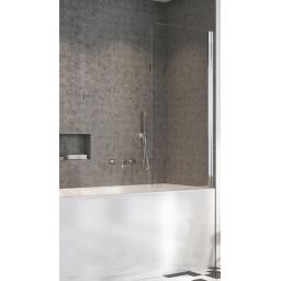 Radaway Nes PNJ parawan nawannowy 80 cm prawy chrom/szkło przezroczyste 10011080-01-01R