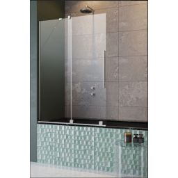 Radaway Furo PND II parawan nawannowy 100 cm lewy chrom/szkło przezroczyste 10109538-01-01L/10112494-01-01