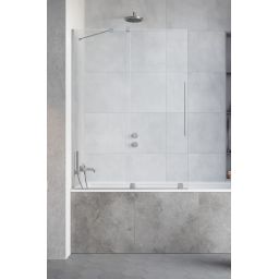 Radaway Furo Brushed Nickel PND II drzwi parawanu 68,8 cm 2-częściowy nikiel szczotkowany/szkło przezroczyste 10109688-91-01L