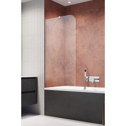 Radaway Torrenta PNJ parawan nawannowy 80 cm lewy chrom/szkło przezroczyste 1201101-101L