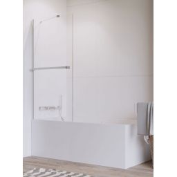 Radaway Idea PNJ II parawan nawannowy 80 cm z wieszakiem szkło przezroczyste 10001080-01-01W