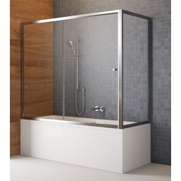 Radaway Vesta DWJ parawan nawannowy 140 cm z drzwiami przesuwnymi 209114-01-06