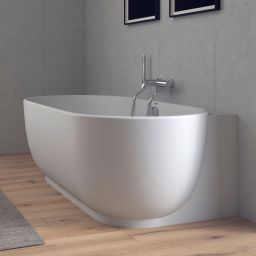 Duravit Luv wanna przyścienna 180x95 cm owalna biała 700433000000000