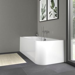 Duravit Happy D.2 wanna narożna 180x80 cm lewa biała 700316000000000