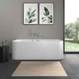 Duravit Happy D.2 wanna przyścienna 180x80 cm biała 700318000000000
