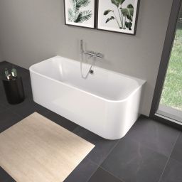 Duravit Happy D.2 wanna przyścienna 180x80 cm biała 700318000000000