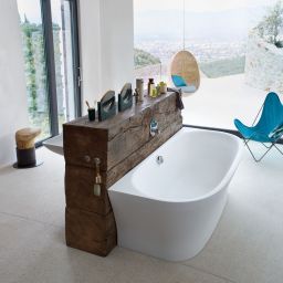 Duravit Cape Cod wanna wolnostojąca 190x90 cm przyścienna owalna biała 700364000000000