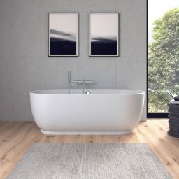 Duravit Luv wanna przyścienna 180x95 cm owalna biała 700433000000000