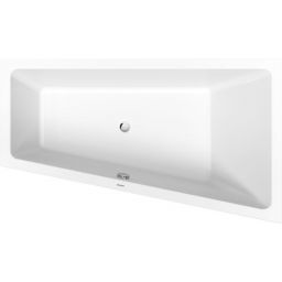 Duravit No.1 wanna narożna 170x100 cm prawa biała 700509000000000