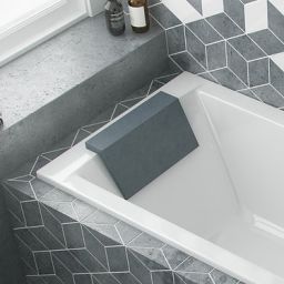 Excellent Prim zagłówek wannowy szary WAZA.PRIM-SZARY