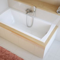 Excellent Aquaria wanna prostokątna 170x75 cm biała WAEX.AQU17WH