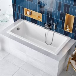 Excellent Wave Slim wanna prostokątna 180x80 cm biały WAEX.WAV18WHS