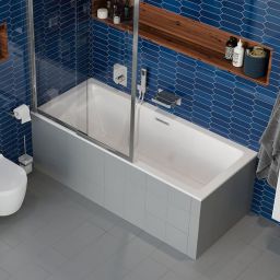 Excellent Heaven Slim wanna prostokątna 180x80 cm biała WAEX.HEV18WHS