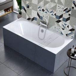 Excellent Oceana wanna prostokątna Slim 170x75 cm biały mat WAEX.OCE17WHMS