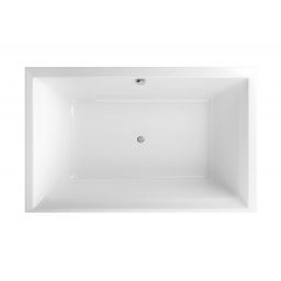 Excellent Crown Lux wanna prostokątna 190x120 cm biała WAEX.CRO19WH