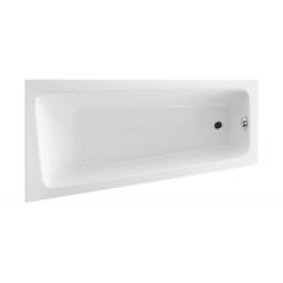 Excellent Ava Side wanna narożna 150x80,5 cm lewa biała WAEX.AVL15WH