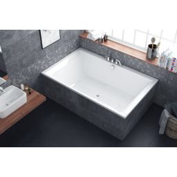Excellent Crown Lux wanna prostokątna 190x120 cm biała WAEX.CRO19WH