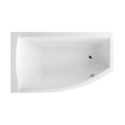 Excellent Magnus wanna narożna 150x85,5 cm lewa biała WAEX.MGL15WH