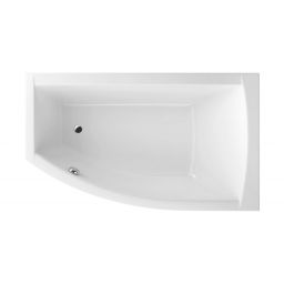 Excellent Magnus wanna narożna 160x95 cm prawa biała WAEX.MGP16WH