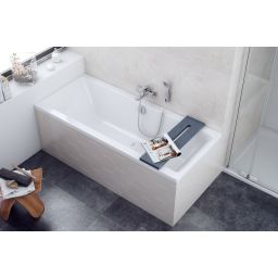 Excellent Level półka wannowa 75 cm szara WAPO.LEVEL-SZARY