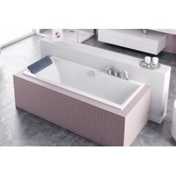 Excellent Long zagłówek wannowy szary WAZA.LONG-SZARY