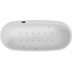 Hoesch iSensi wanna wolnostojąca 190x90 cm owalna z hydromasażem biała 632-866-2760-10-I00