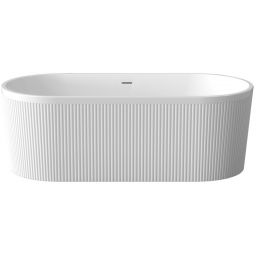 Invena Glamour wanna wolnostojąca 170x80 cm owalna biała AN-01-120